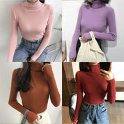 <アッシュブルー1点即納>【カラー展開豊富】【動画あり】タートルネックシンプルコットンリブニット 14色展開 - select store mirror me<アッシュブルー1点即納>【カラー展開豊富】【動画あり】タートルネックシンプルコットンリブニット 14色展開194486476mirror meselect store mirror me194486476ホワイト