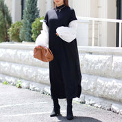 <ブラック1点即納>【動画あり】ニット切り替えランタンスリーブワンピース 2色展開 - select store mirror me<ブラック1点即納>【動画あり】ニット切り替えランタンスリーブワンピース 2色展開194489742mirror meselect store mirror me194489742オフホワイト