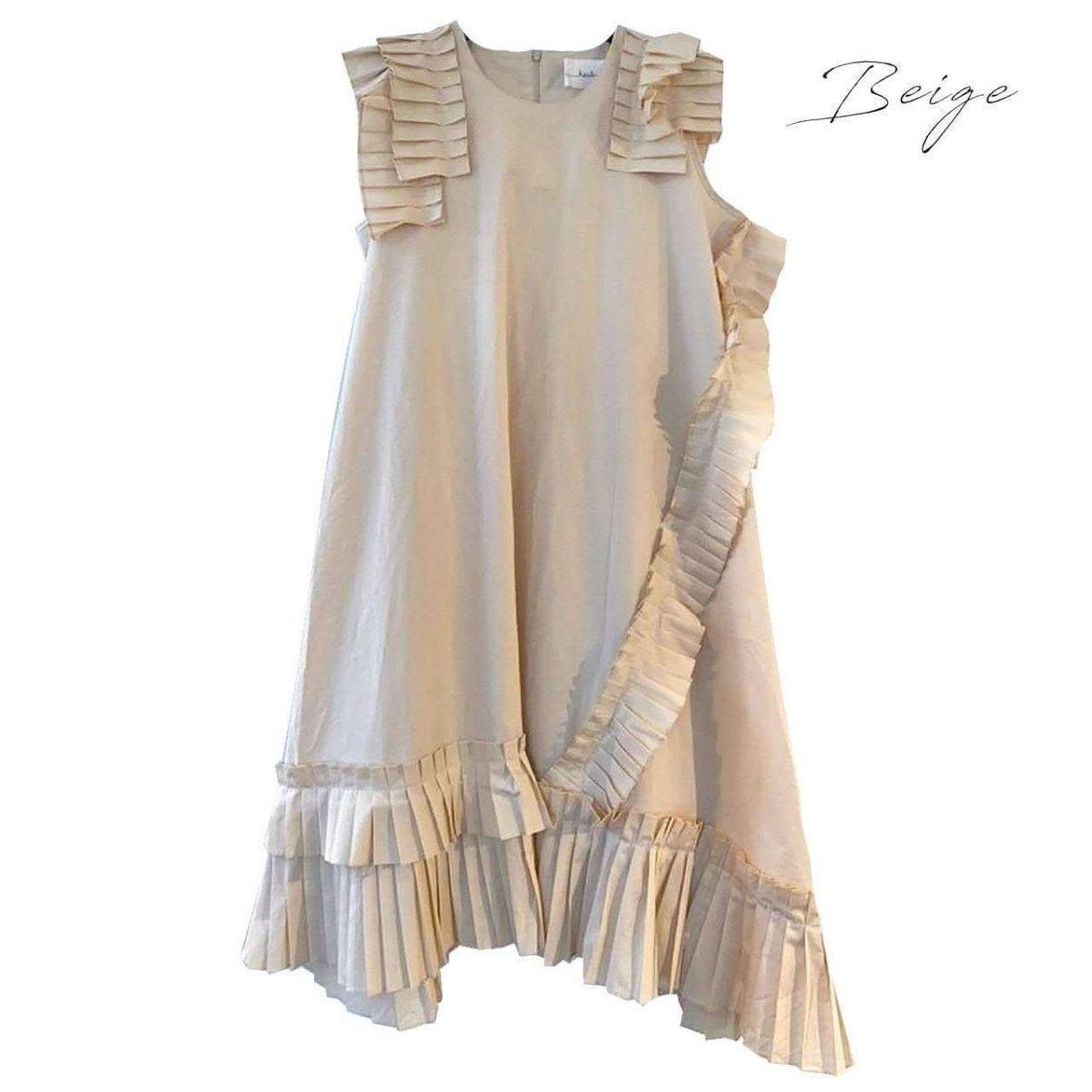 <ブラック1点即納>【動画あり】アシンメトリーデザインプリーツフリルワンピース 3色展開 - select store mirror me<ブラック1点即納>【動画あり】アシンメトリーデザインプリーツフリルワンピース 3色展開194555280mirror meselect store mirror me194555280ホワイト