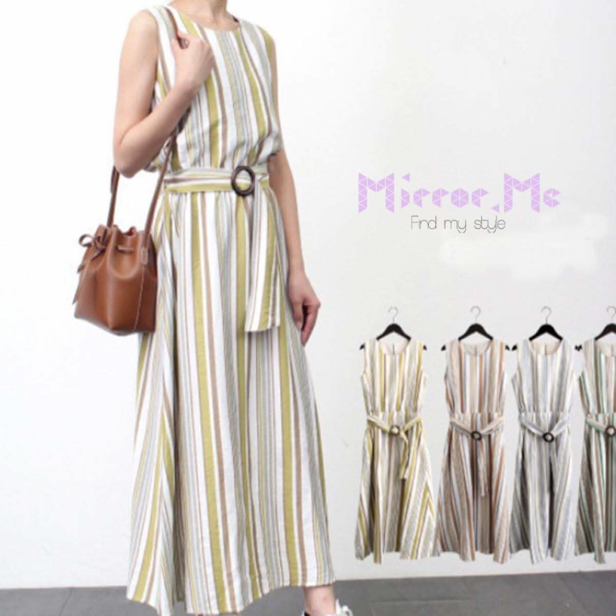 <イエローラスト1点即納>マルチストライプレーヨンワンピース 4色展開 - select store mirror me<イエローラスト1点即納>マルチストライプレーヨンワンピース 4色展開52694202mirror meselect store mirror me52694202【即納】イエロー