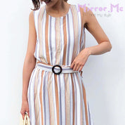 <イエローラスト1点即納>マルチストライプレーヨンワンピース 4色展開 - select store mirror me<イエローラスト1点即納>マルチストライプレーヨンワンピース 4色展開52694202mirror meselect store mirror me52694202【即納】イエロー