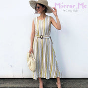 <イエローラスト1点即納>マルチストライプレーヨンワンピース 4色展開 - select store mirror me<イエローラスト1点即納>マルチストライプレーヨンワンピース 4色展開52694202mirror meselect store mirror me52694202【即納】イエロー