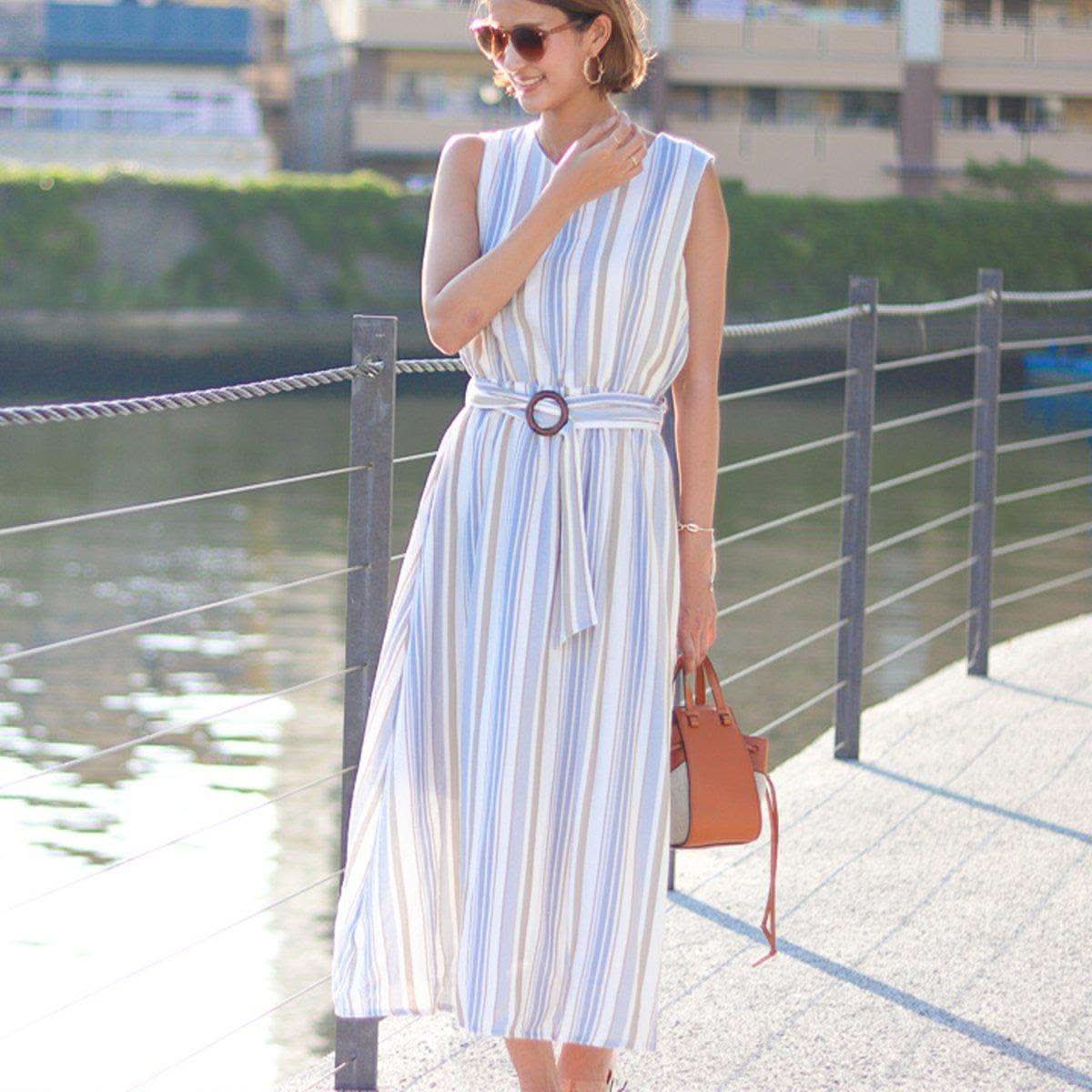 <イエローラスト1点即納>マルチストライプレーヨンワンピース 4色展開 - select store mirror me<イエローラスト1点即納>マルチストライプレーヨンワンピース 4色展開52694202mirror meselect store mirror me52694202【即納】イエロー