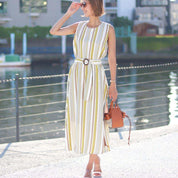 <イエローラスト1点即納>マルチストライプレーヨンワンピース 4色展開 - select store mirror me<イエローラスト1点即納>マルチストライプレーヨンワンピース 4色展開52694202mirror meselect store mirror me52694202【即納】イエロー