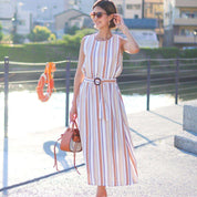 <イエローラスト1点即納>マルチストライプレーヨンワンピース 4色展開 - select store mirror me<イエローラスト1点即納>マルチストライプレーヨンワンピース 4色展開52694202mirror meselect store mirror me52694202【即納】イエロー