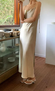 【動画あり】春カラーサテンダブルキャミロングワンピース 10色展開 - select store mirror me【動画あり】春カラーサテンダブルキャミロングワンピース 10色展開199903093mirror meselect store mirror me199903093ホワイト