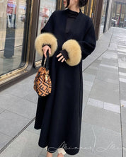 【高品質ウール100%&リアルフォックスファー100%】【動画あり】袖リアルファーウールロングカーディガン - select store mirror me【高品質ウール100%&リアルフォックスファー100%】【動画あり】袖リアルファーウールロングカーディガン153264348mirror meselect store mirror me153264348S