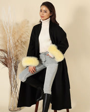 【高品質ウール100%&リアルフォックスファー100%】【動画あり】袖リアルファーウールロングカーディガン - select store mirror me【高品質ウール100%&リアルフォックスファー100%】【動画あり】袖リアルファーウールロングカーディガン153264348mirror meselect store mirror me153264348S