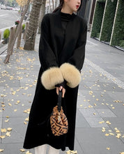 【高品質ウール100%&リアルフォックスファー100%】【動画あり】袖リアルファーウールロングカーディガン - select store mirror me【高品質ウール100%&リアルフォックスファー100%】【動画あり】袖リアルファーウールロングカーディガン153264348mirror meselect store mirror me153264348S