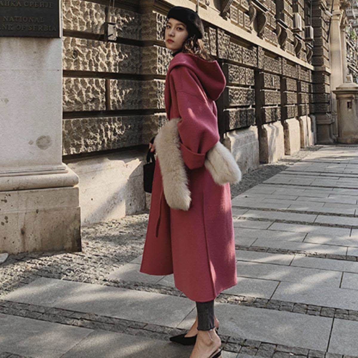 <高品質ウール100%>【動画あり】ローズピンクオーバーコート - select store mirror me<高品質ウール100%>【動画あり】ローズピンクオーバーコート52759490select store mirror meselect store mirror me52759490XS