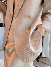 【動画あり】デザインボタン上質素材ダブルブレストジャケット - select store mirror me【動画あり】デザインボタン上質素材ダブルブレストジャケット101154662mirror meselect store mirror me101154662XS