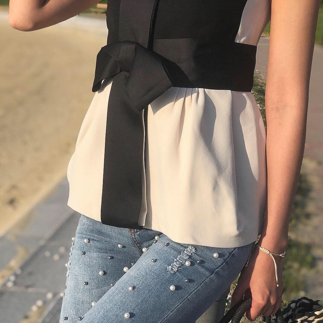 【殿堂入り】リボン付きコントラストノースリジャケット - select store mirror me【殿堂入り】リボン付きコントラストノースリジャケット101999623mirror meselect store mirror me101999623S