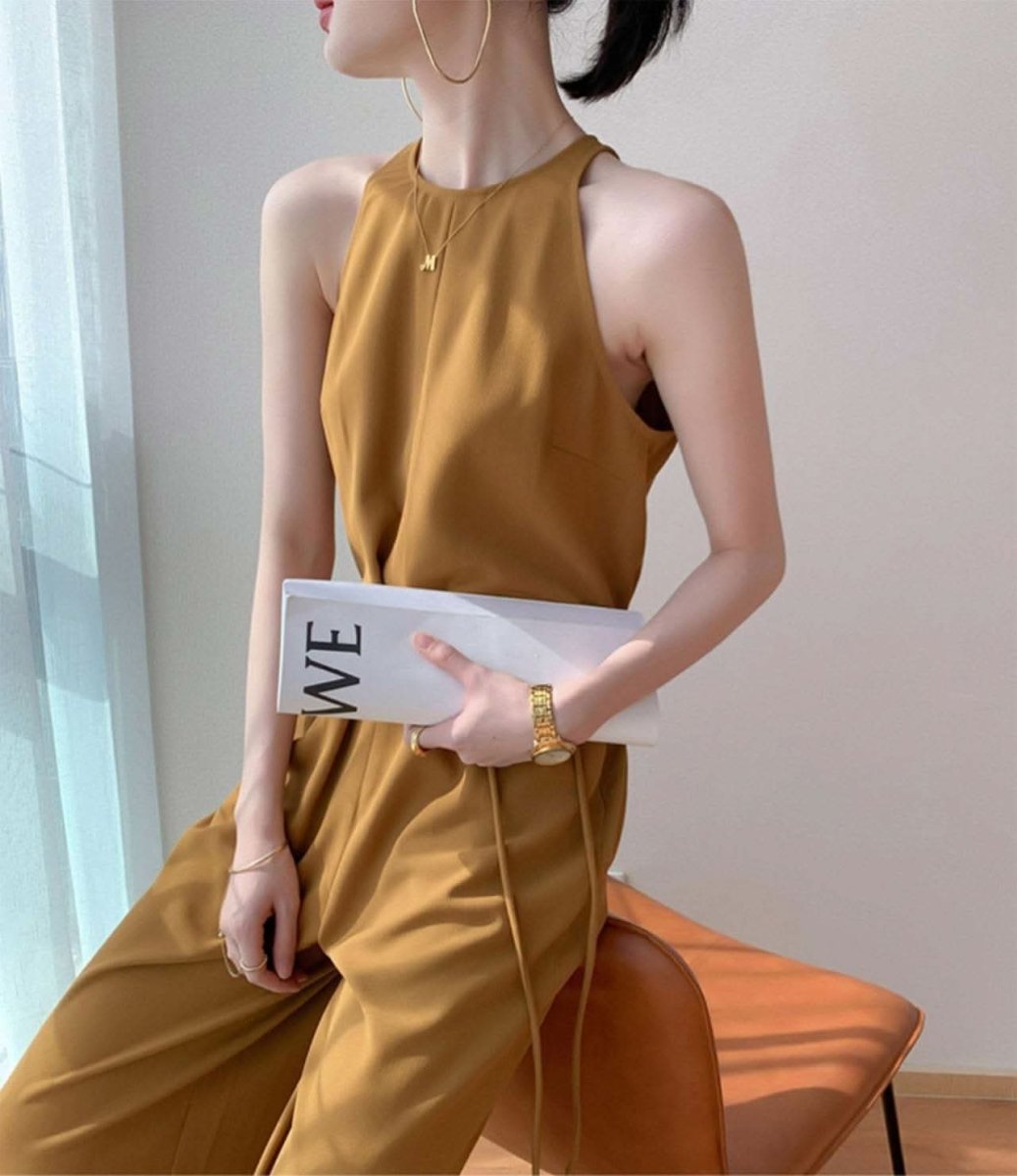 【動画あり】アメリカンネックくすみイエローロンパース - select store mirror me【動画あり】アメリカンネックくすみイエローロンパース109567438mirror meselect store mirror me109567438S