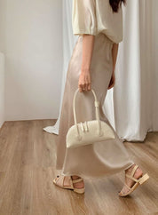 【動画あり】春カラーサテンロングスカート 11色展開 - select store mirror me【動画あり】春カラーサテンロングスカート 11色展開199897410mirror meselect store mirror me199897410ホワイトS