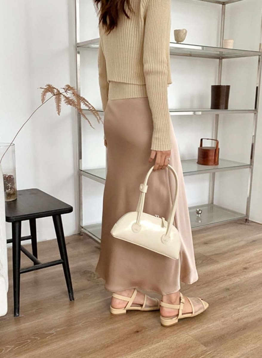 【動画あり】春カラーサテンロングスカート 11色展開 - select store mirror me【動画あり】春カラーサテンロングスカート 11色展開199897410mirror meselect store mirror me199897410ホワイトS