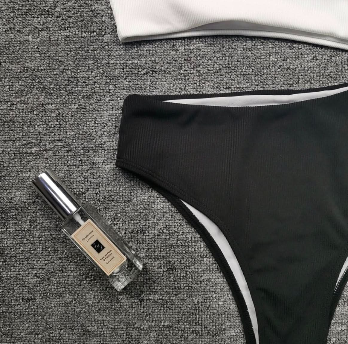 大人気!バイカラーブラックリボンアシンメトリービキニ - select store mirror me大人気!バイカラーブラックリボンアシンメトリービキニ114505395mirror meselect store mirror me114505395S