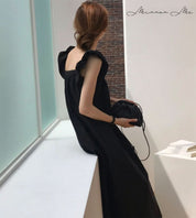 【動画あり】スクエアネックショルダーフリルブラックワンピース - select store mirror me【動画あり】スクエアネックショルダーフリルブラックワンピース118319233mirror meselect store mirror me118319233S