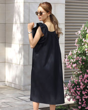 【動画あり】スクエアネックショルダーフリルブラックワンピース - select store mirror me【動画あり】スクエアネックショルダーフリルブラックワンピース118319233mirror meselect store mirror me118319233S