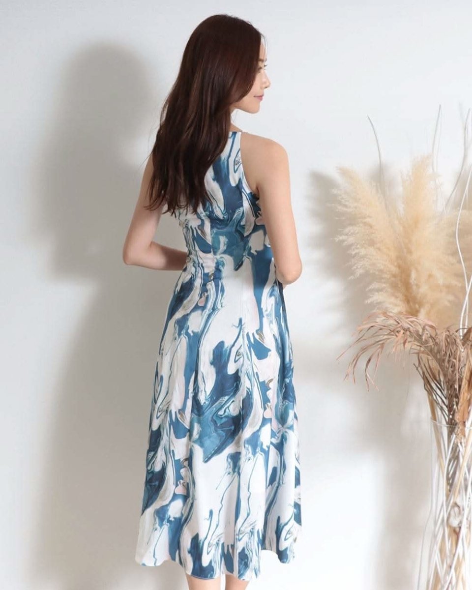【動画あり】アメリカンネックマーブルブルーワンピース - select store mirror me【動画あり】アメリカンネックマーブルブルーワンピース130088913mirror meselect store mirror me130088913S