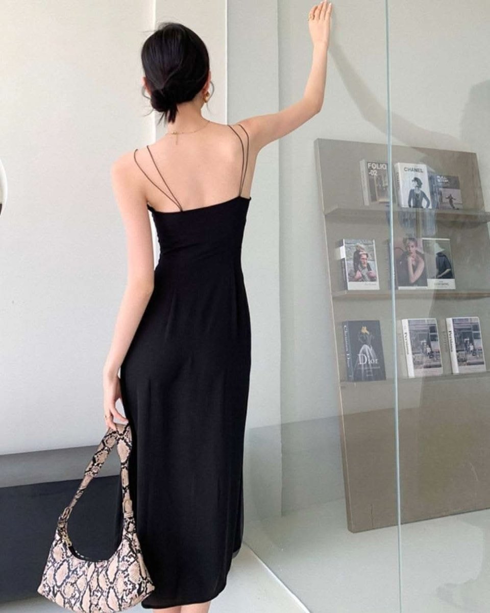 【動画あり】デザインアメリカンネックニュアンススリットワンピース - select store mirror me【動画あり】デザインアメリカンネックニュアンススリットワンピース132536082mirror meselect store mirror me132536082S