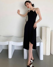 【動画あり】デザインアメリカンネックニュアンススリットワンピース - select store mirror me【動画あり】デザインアメリカンネックニュアンススリットワンピース132536082mirror meselect store mirror me132536082S