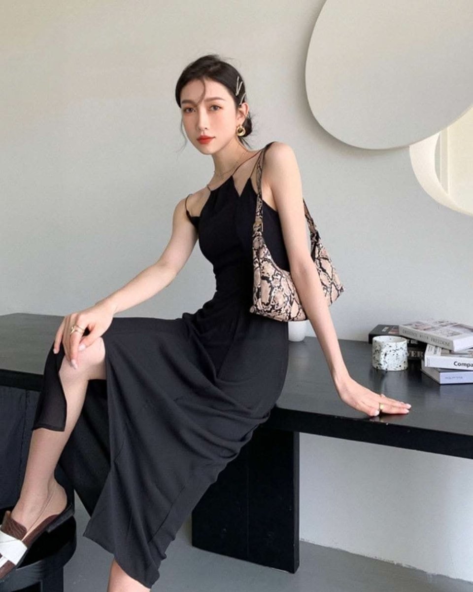 【動画あり】デザインアメリカンネックニュアンススリットワンピース - select store mirror me【動画あり】デザインアメリカンネックニュアンススリットワンピース132536082mirror meselect store mirror me132536082S