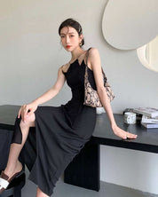 【動画あり】デザインアメリカンネックニュアンススリットワンピース - select store mirror me【動画あり】デザインアメリカンネックニュアンススリットワンピース132536082mirror meselect store mirror me132536082S