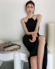 【動画あり】デザインアメリカンネックニュアンススリットワンピース - select store mirror me【動画あり】デザインアメリカンネックニュアンススリットワンピース132536082mirror meselect store mirror me132536082S