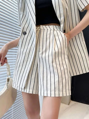 【上質】【動画あり】コットンリネンストライプジャケット&パンツセットアップ - select store mirror me【上質】【動画あり】コットンリネンストライプジャケット&パンツセットアップ133969455mirror meselect store mirror me133969455S