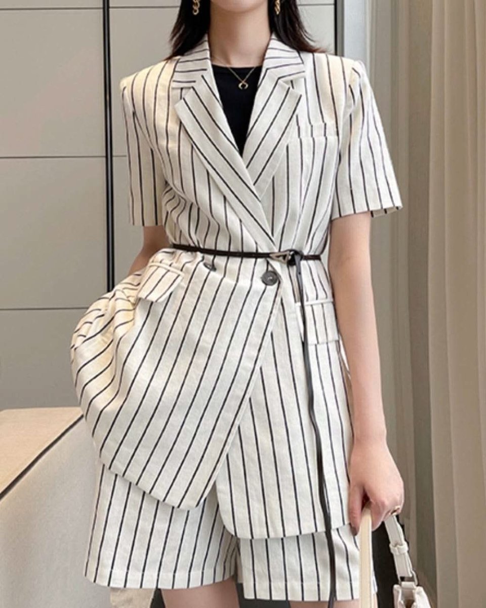 【上質】【動画あり】コットンリネンストライプジャケット&パンツセットアップ - select store mirror me【上質】【動画あり】コットンリネンストライプジャケット&パンツセットアップ133969455mirror meselect store mirror me133969455S