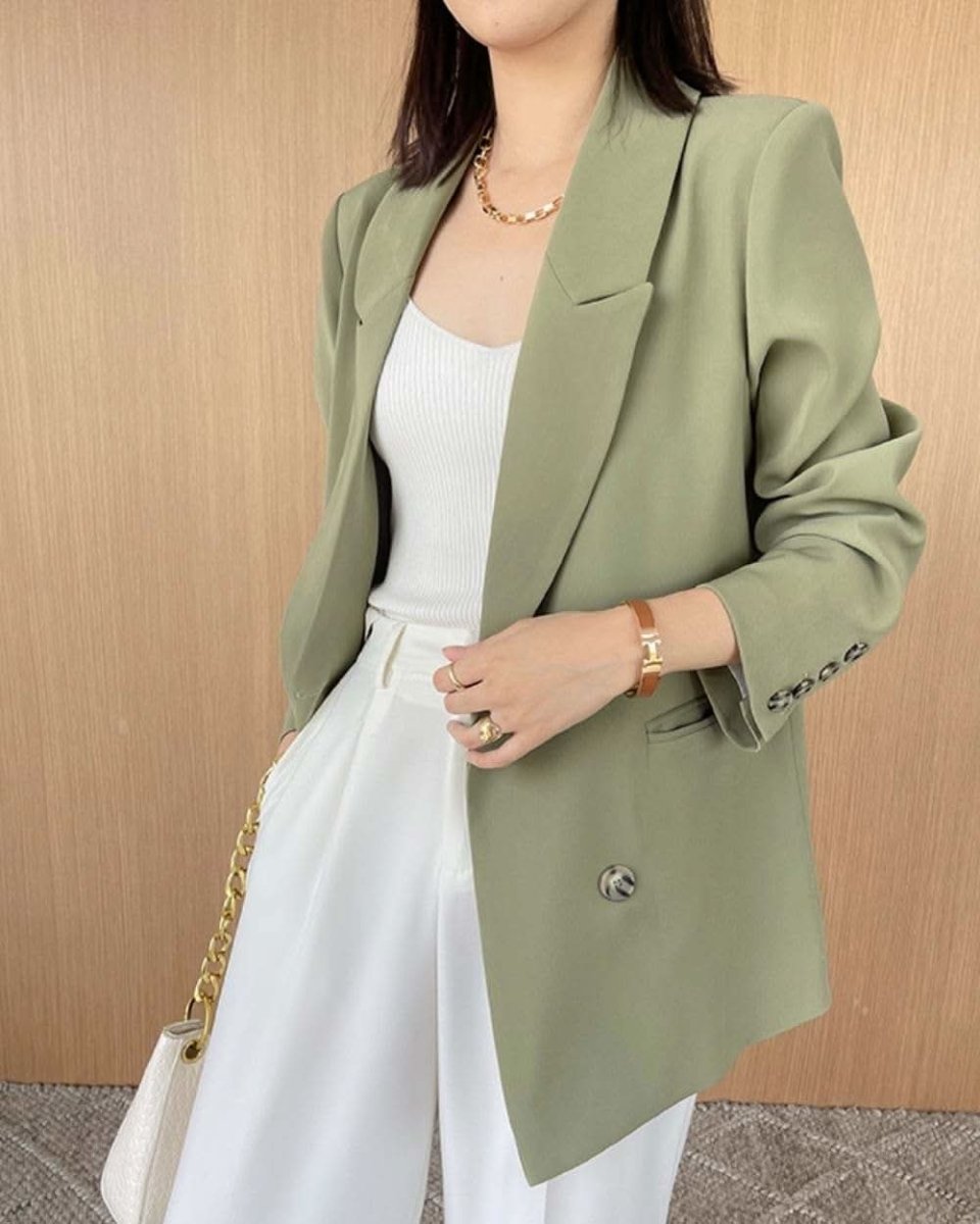 <サイズ展開豊富!>ダブルブレストアースカラーオーバージャケット - select store mirror me<サイズ展開豊富!>ダブルブレストアースカラーオーバージャケット154281615mirror meselect store mirror me154281615XS