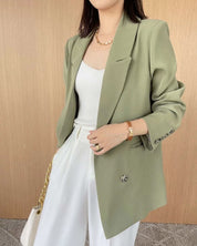 <サイズ展開豊富!>ダブルブレストアースカラーオーバージャケット - select store mirror me<サイズ展開豊富!>ダブルブレストアースカラーオーバージャケット154281615mirror meselect store mirror me154281615XS