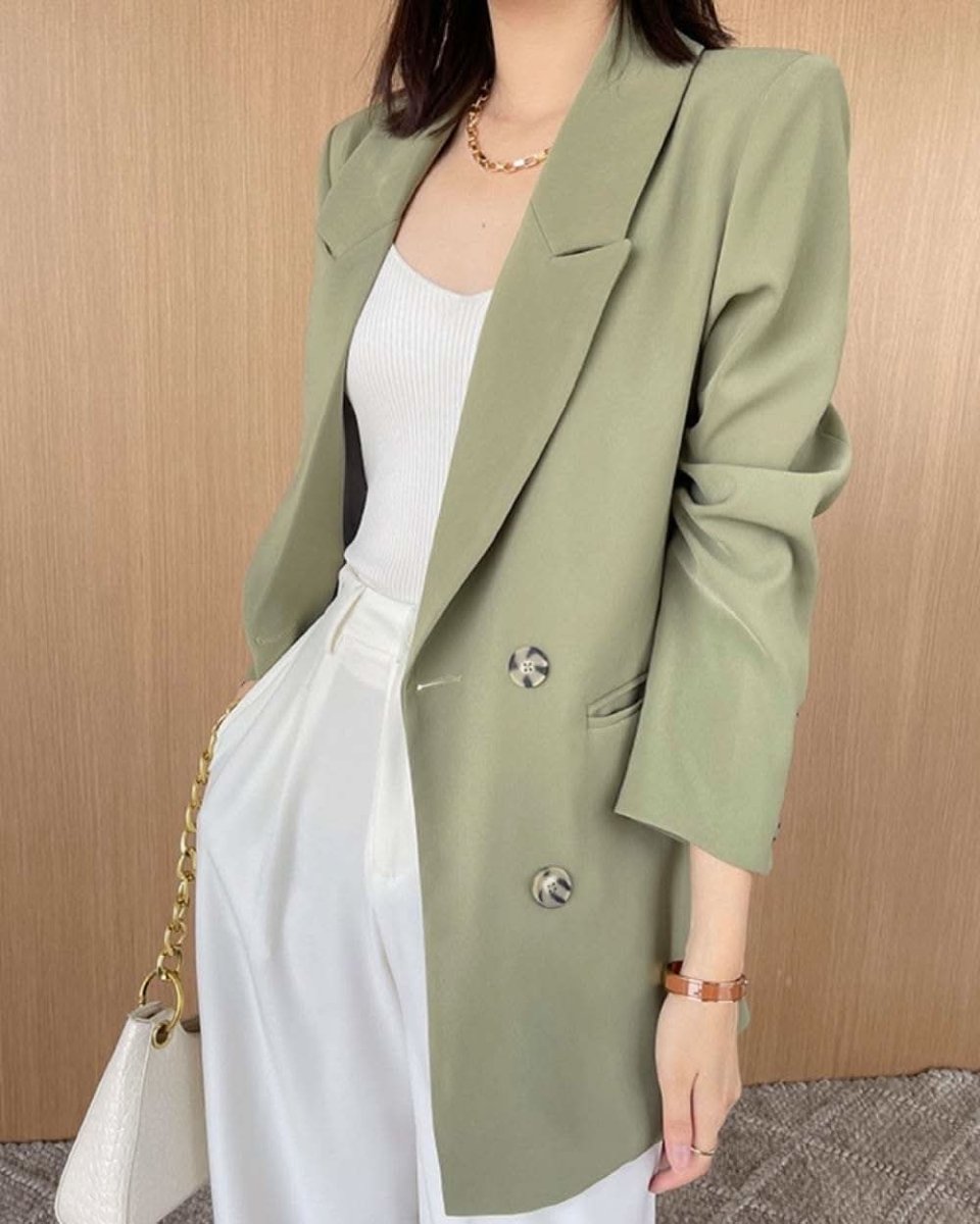 <サイズ展開豊富!>ダブルブレストアースカラーオーバージャケット - select store mirror me<サイズ展開豊富!>ダブルブレストアースカラーオーバージャケット154281615mirror meselect store mirror me154281615XS