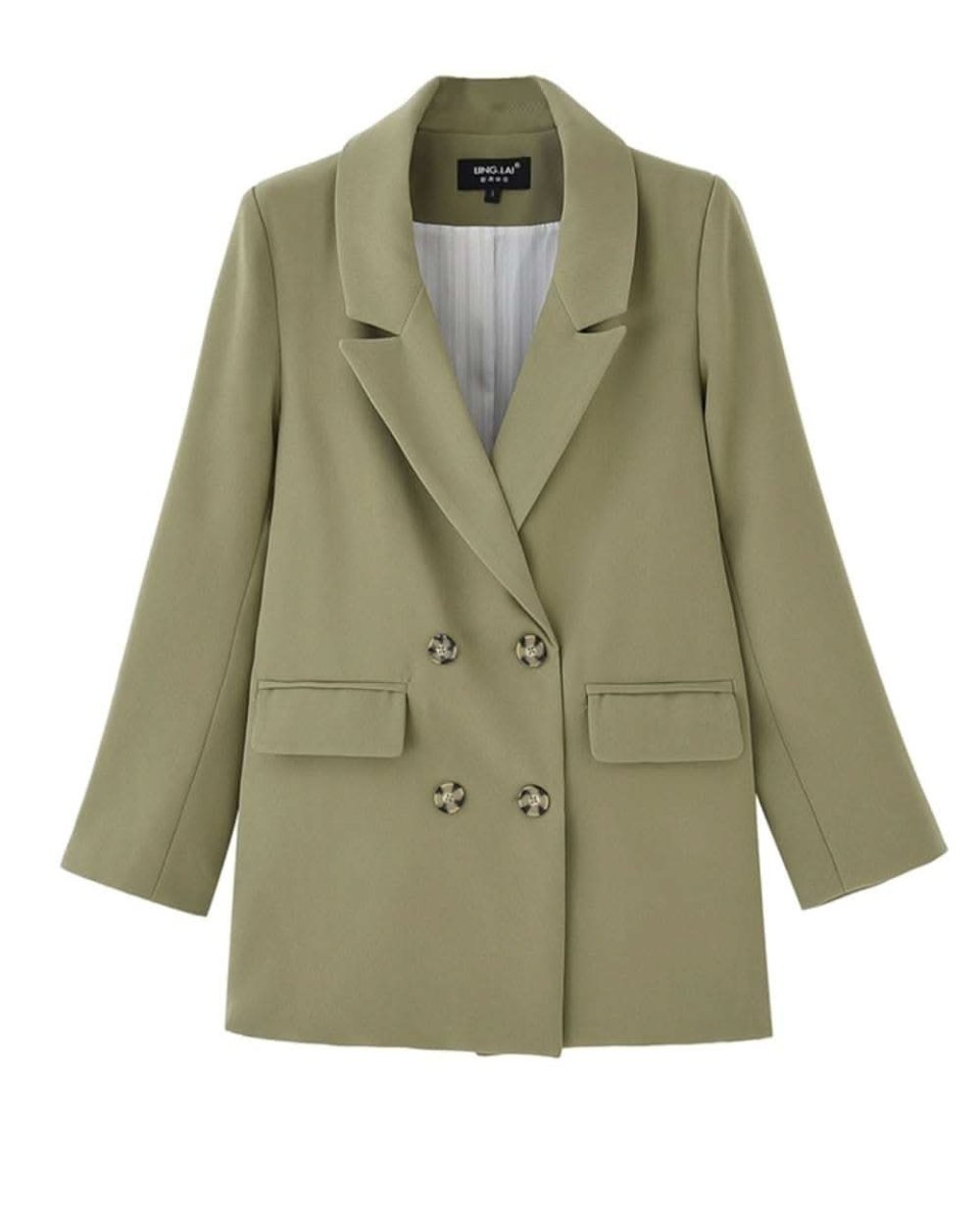 <サイズ展開豊富!>ダブルブレストアースカラーオーバージャケット - select store mirror me<サイズ展開豊富!>ダブルブレストアースカラーオーバージャケット154281615mirror meselect store mirror me154281615XS