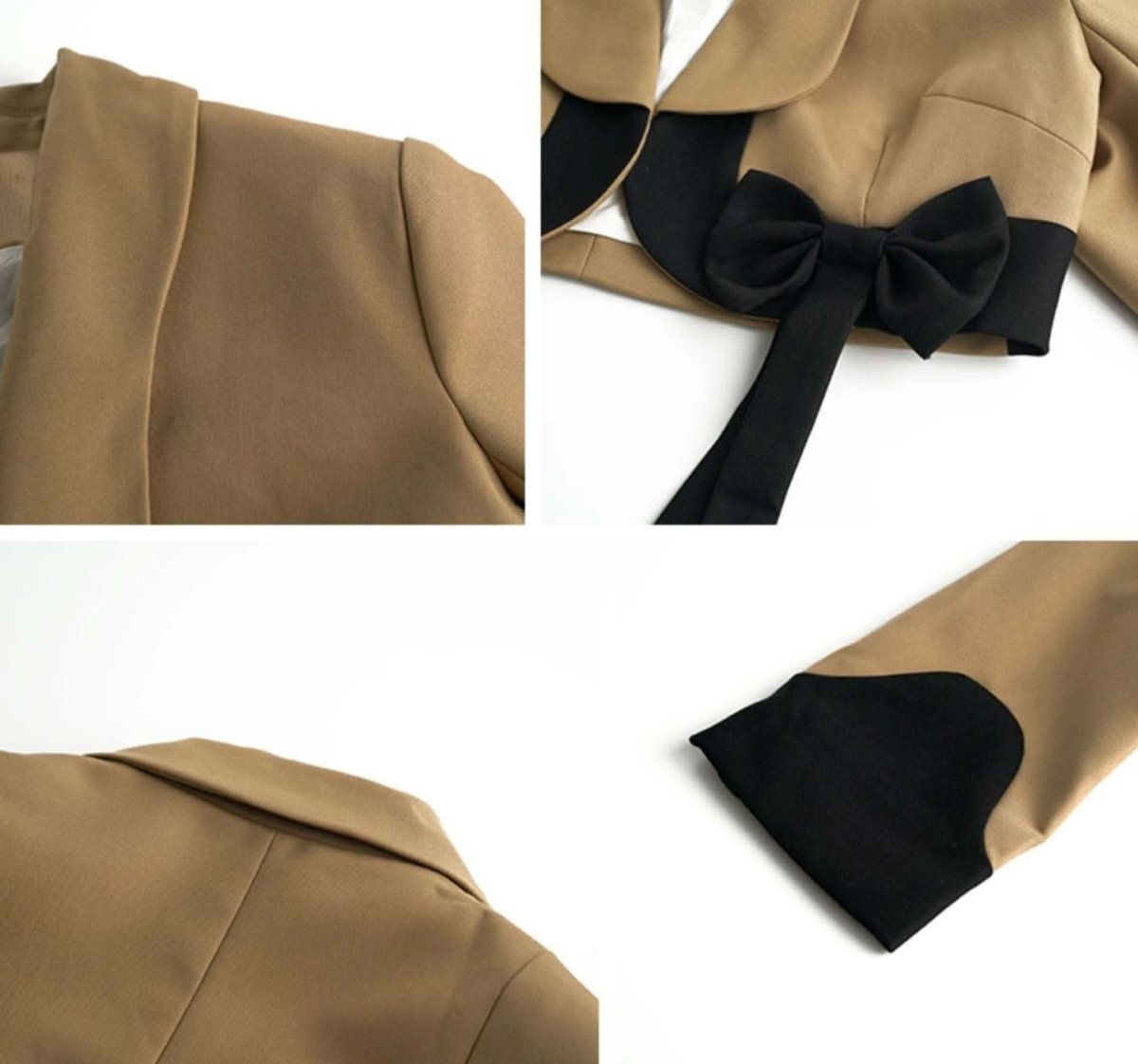 【動画あり】ブラックリボンミニ丈ジャケット&ベアトップワンピースセットアップ - select store mirror me【動画あり】ブラックリボンミニ丈ジャケット&ベアトップワンピースセットアップ155469309mirror meselect store mirror me155469309S