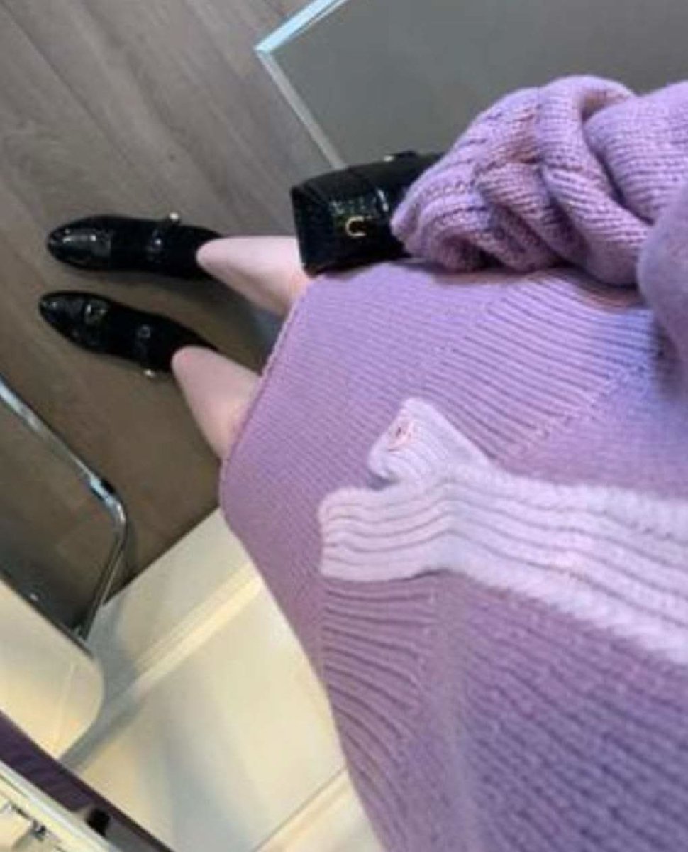 カーディガン&スカートパープルニットセットアップ - select store mirror meカーディガン&スカートパープルニットセットアップ159941762mirror meselect store mirror me159941762S