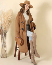 【上質ウール】【動画あり】ノーカラーデザインダッフルコート - select store mirror me【上質ウール】【動画あり】ノーカラーデザインダッフルコート160964783mirror meselect store mirror me160964783S