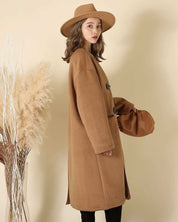 【上質ウール】【動画あり】ノーカラーデザインダッフルコート - select store mirror me【上質ウール】【動画あり】ノーカラーデザインダッフルコート160964783mirror meselect store mirror me160964783S