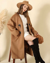 【上質ウール】【動画あり】ノーカラーデザインダッフルコート - select store mirror me【上質ウール】【動画あり】ノーカラーデザインダッフルコート160964783mirror meselect store mirror me160964783S