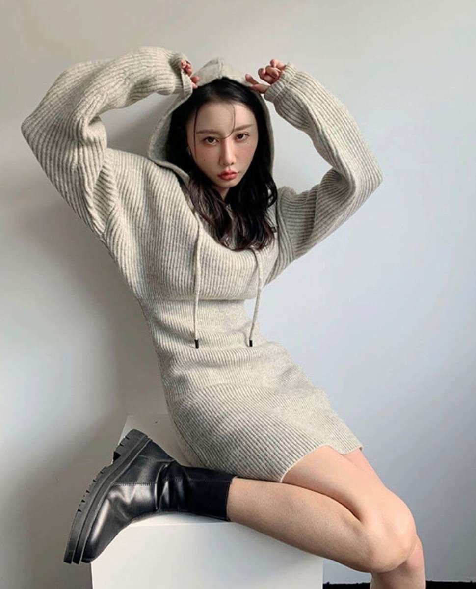 【動画あり】ウエスト美ラインリブニットフードパーカーワンピース - select store mirror me【動画あり】ウエスト美ラインリブニットフードパーカーワンピース161116766mirror meselect store mirror me161116766S