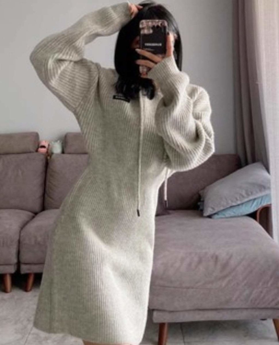 【動画あり】ウエスト美ラインリブニットフードパーカーワンピース - select store mirror me【動画あり】ウエスト美ラインリブニットフードパーカーワンピース161116766mirror meselect store mirror me161116766S