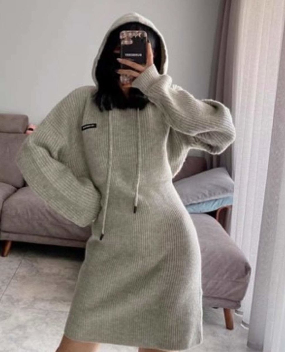 【動画あり】ウエスト美ラインリブニットフードパーカーワンピース - select store mirror me【動画あり】ウエスト美ラインリブニットフードパーカーワンピース161116766mirror meselect store mirror me161116766S