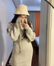 【動画あり】ウエスト美ラインリブニットフードパーカーワンピース - select store mirror me【動画あり】ウエスト美ラインリブニットフードパーカーワンピース161116766mirror meselect store mirror me161116766S