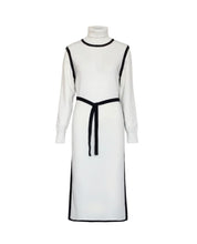 【高品質アンゴラ】ハイネックバイカラーニットワンピース - select store mirror me【高品質アンゴラ】ハイネックバイカラーニットワンピース161912447mirror meselect store mirror me161912447S