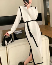 【高品質アンゴラ】ハイネックバイカラーニットワンピース - select store mirror me【高品質アンゴラ】ハイネックバイカラーニットワンピース161912447mirror meselect store mirror me161912447S