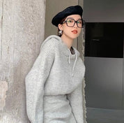 ウエストマークフード付きリブスウェットワンピース - select store mirror meウエストマークフード付きリブスウェットワンピース162334574mirror meselect store mirror me162334574S