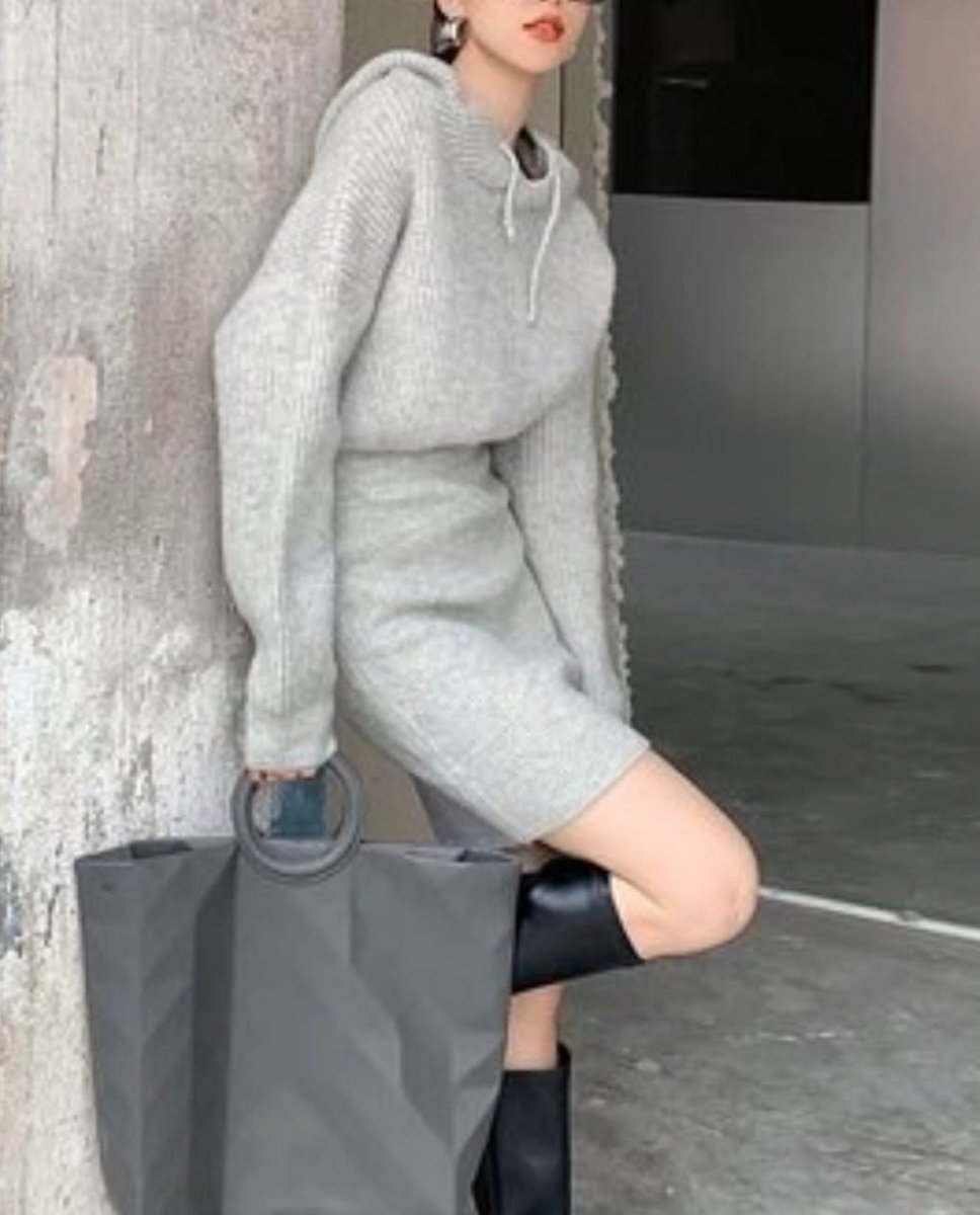 ウエストマークフード付きリブスウェットワンピース - select store mirror meウエストマークフード付きリブスウェットワンピース162334574mirror meselect store mirror me162334574S