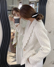 スリーブラインホワイトツイードジャケット - select store mirror meスリーブラインホワイトツイードジャケット163471131mirror meselect store mirror me163471131S