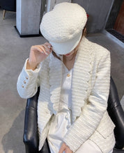 スリーブラインホワイトツイードジャケット - select store mirror meスリーブラインホワイトツイードジャケット163471131mirror meselect store mirror me163471131S