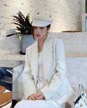 スリーブラインホワイトツイードジャケット - select store mirror meスリーブラインホワイトツイードジャケット163471131mirror meselect store mirror me163471131S